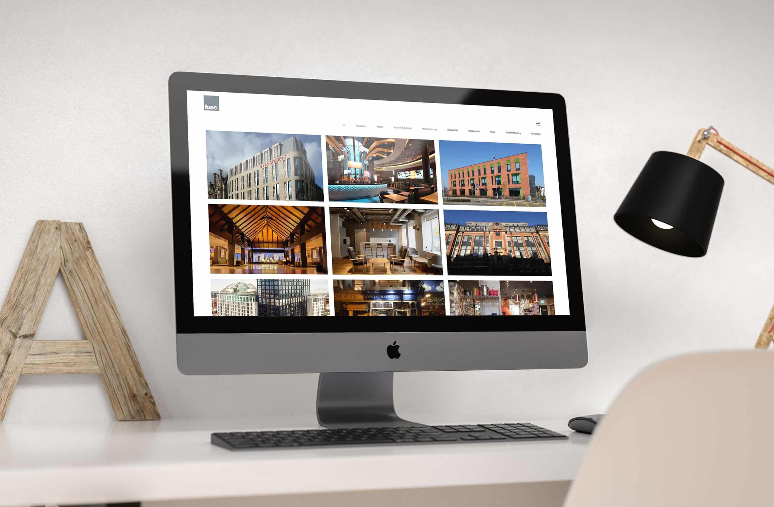 Fuse Wordpress website design and development project featuring a clean and functional website layout.