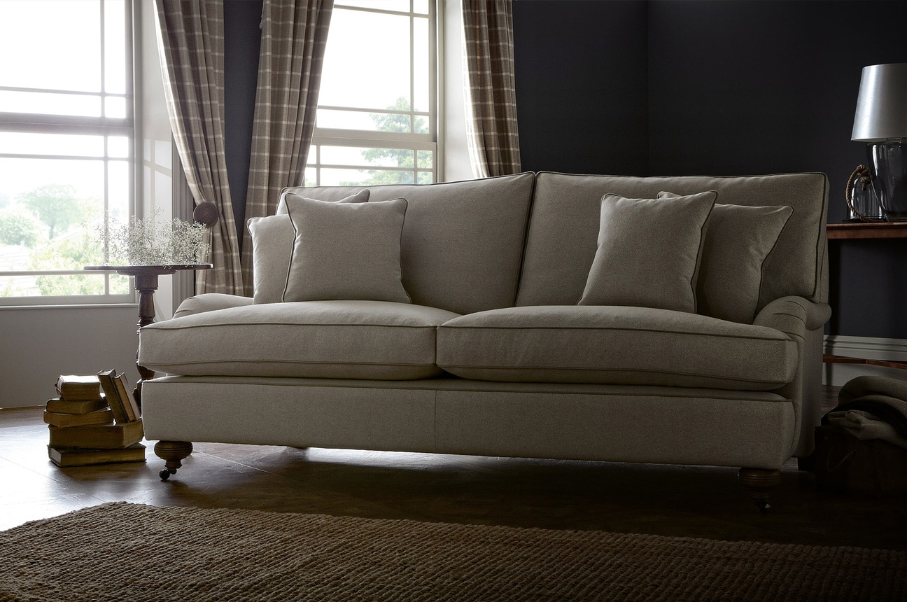 Spink Edgar upholstery roomset photography, capturing the stylish and elegant arrangement of furniture in a well-lit room.